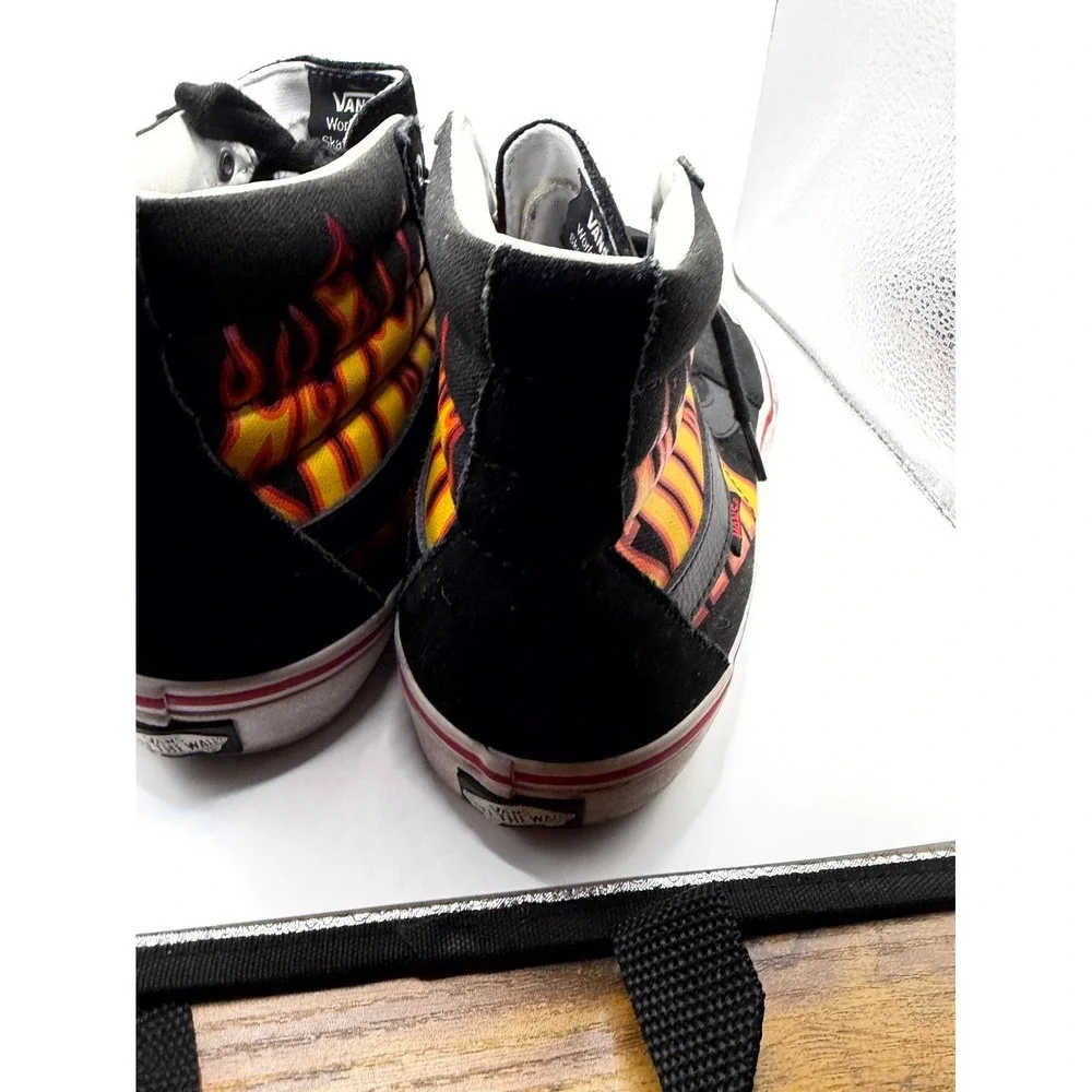 Vans x Thrasher Sk8-Hi Pro Sample VN0A347TOTE Mens 12 Sneakers Black Skate Shoes